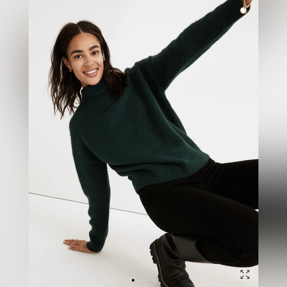 Madewell Dillon Mockneck Pullover Sweater